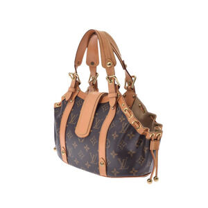 Louis Vuitton Monogram Brown Canvas Theda Handbag